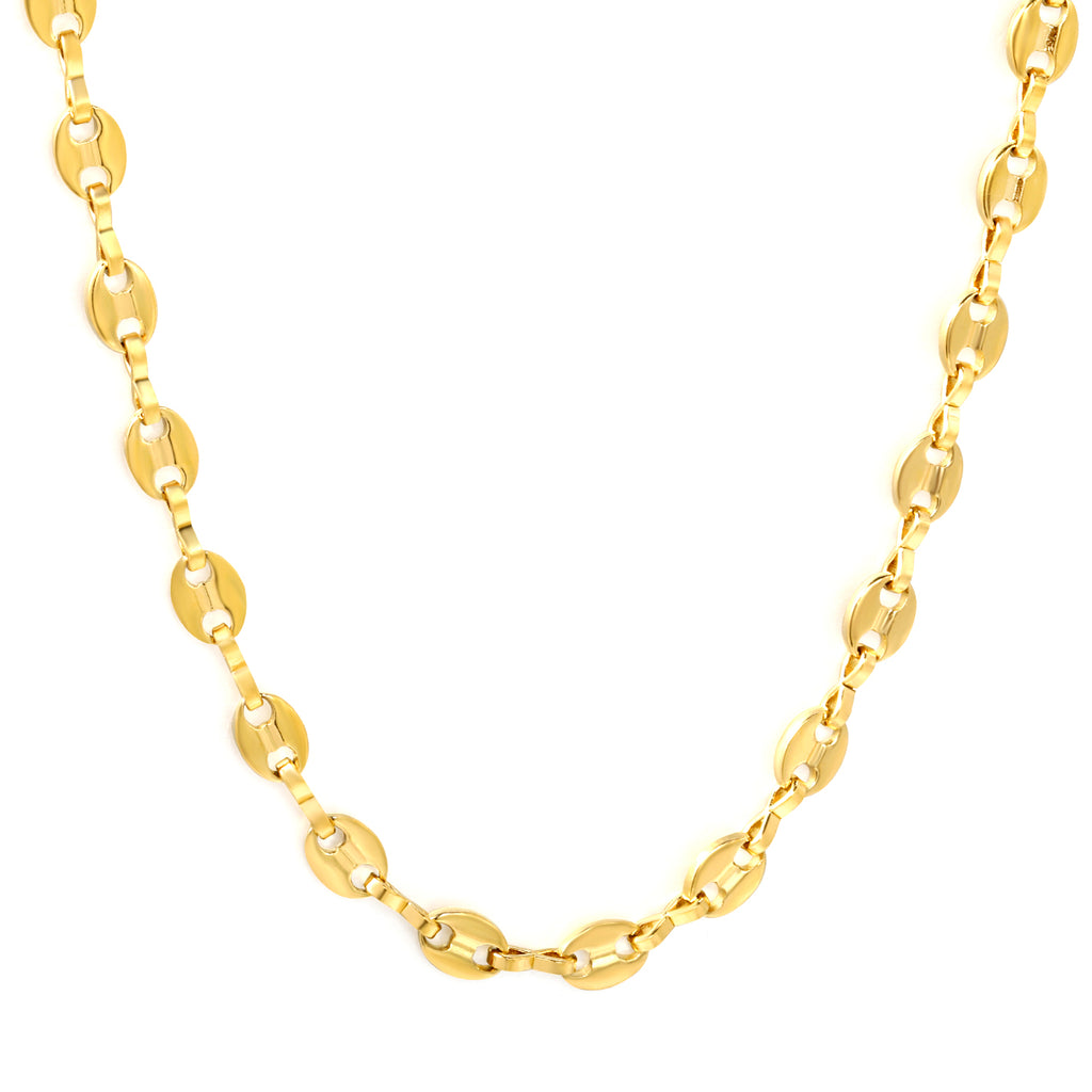 Coffee Bean Chain Necklace
