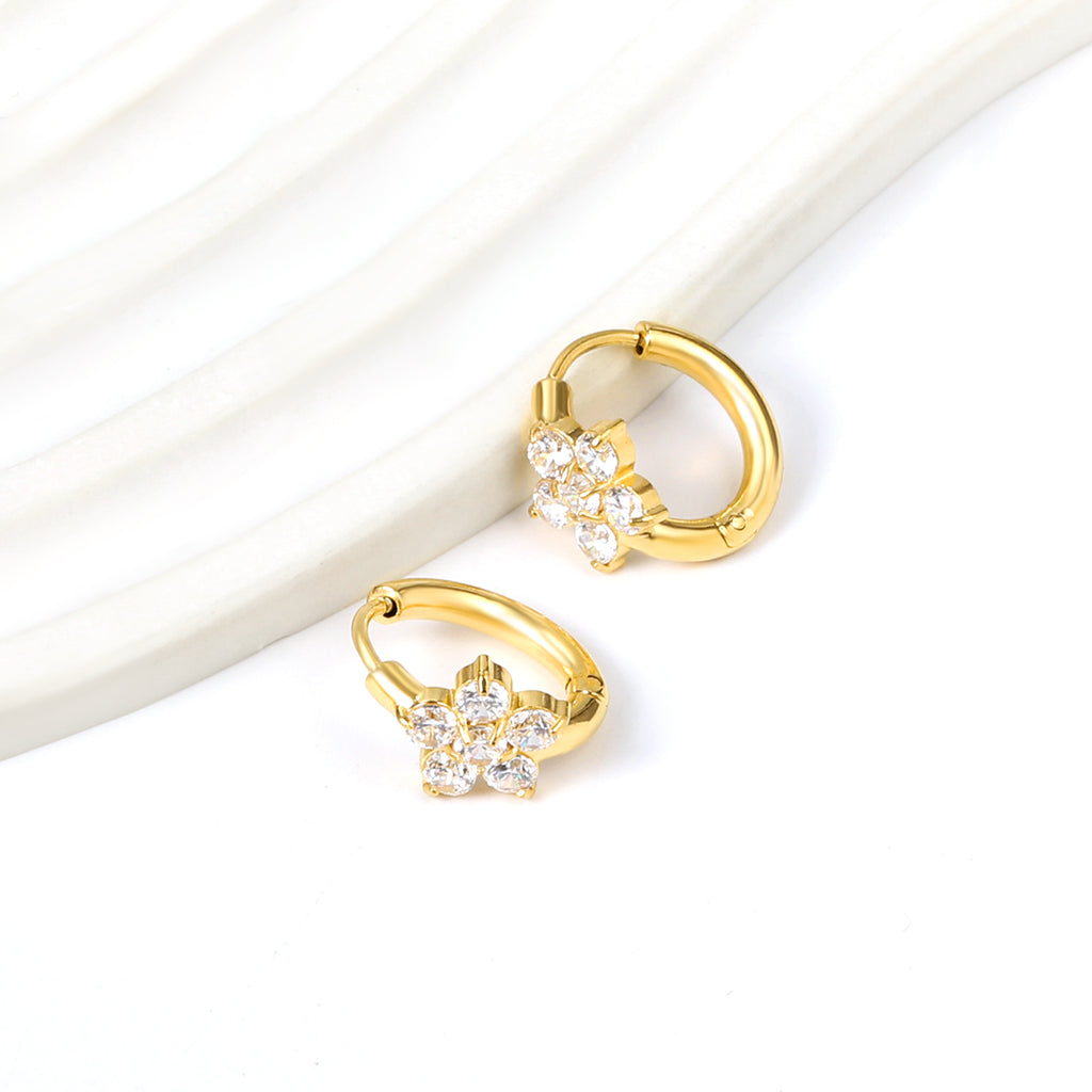 Peach Blossom Earrings