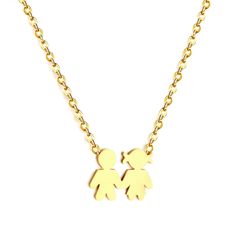 Stainless Steel Boys and Girls Accessories Necklaces