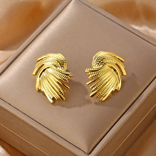 Vintage Irregular Light Luxury Earrings